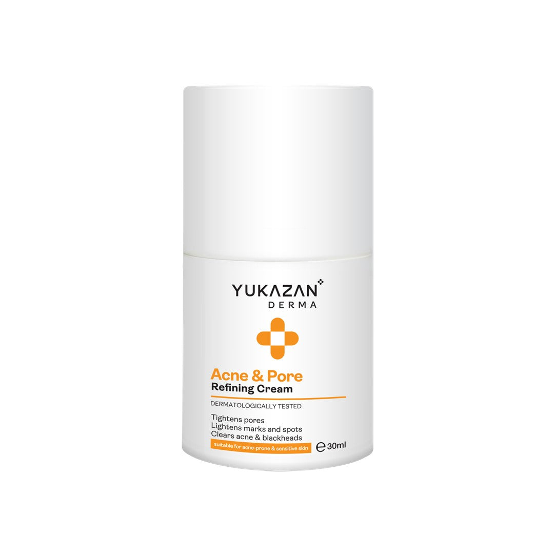 Yukazan Derma Refining Cream Acne & Pore 30ml Acne Removal Cream - Reduce acne in 7 days