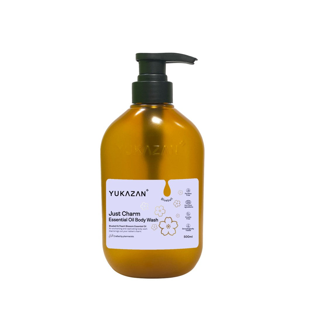 Yukazan Just Charm Essential Oil Body Wash (500ml)